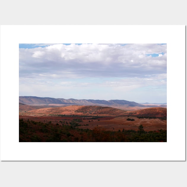 Wide open space of the Australian outback Wall Art by jwwallace